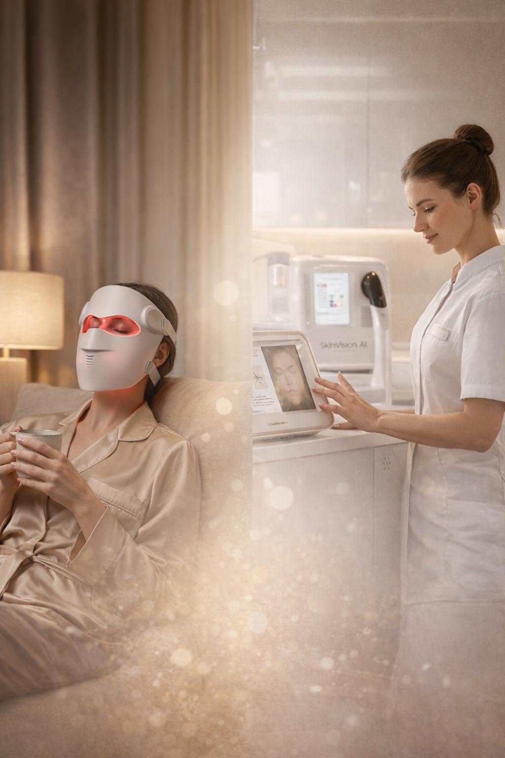 Univers Dermalys entre beauté à domicile et esthétique professionnelle