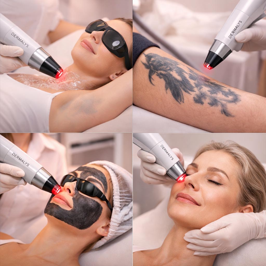 Prestations laser esthétique Dermalys