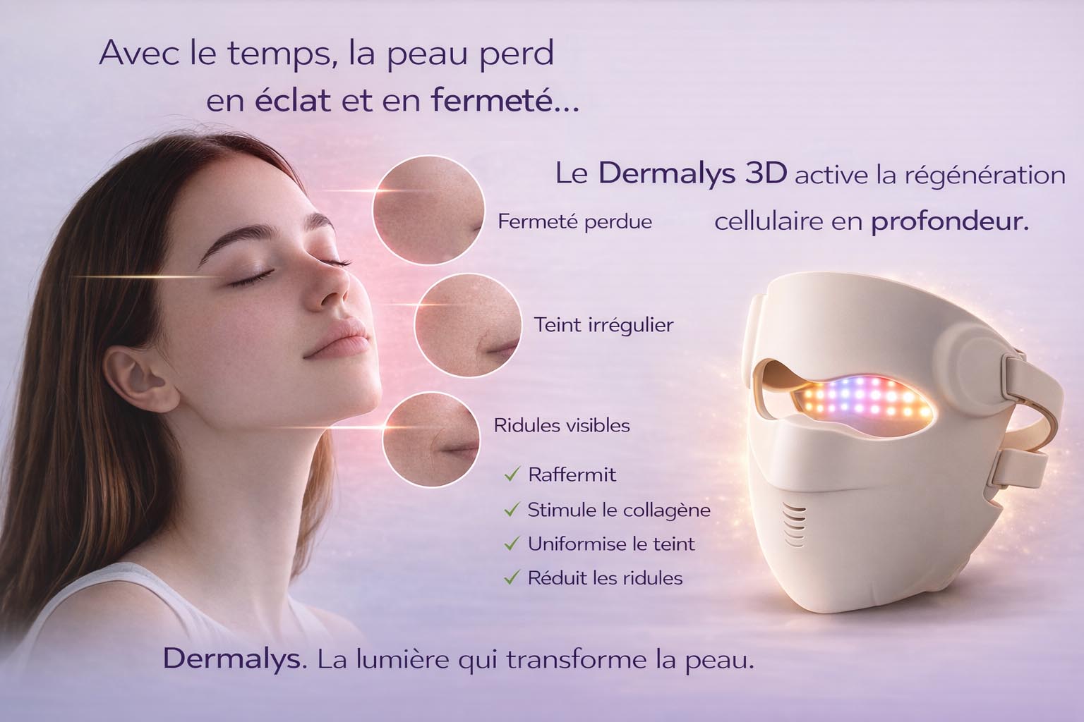 Dermalys 3D régénération cellulaire et fermeté de la peau